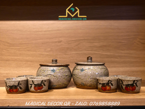 Set 2 Thố Gốm Bát Tràng