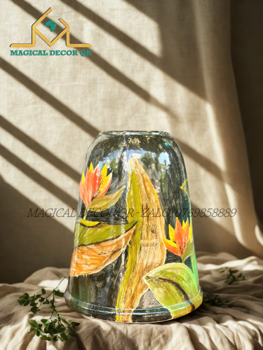 Vuốt Tay Hoa Chuối Nước Dáng Chuông