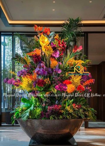 Hoa nghệ thuật mã 17