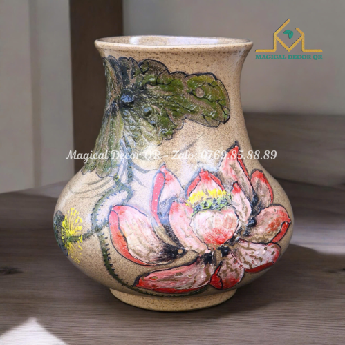 Vò vuốt tay liên hoa đầm S3