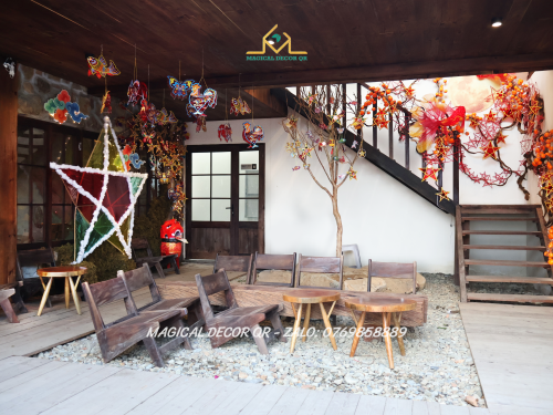 Decor Trung Thu Vintage Coffee - Nha Trang