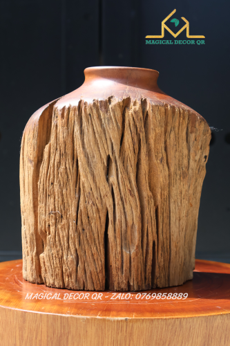 Bình gỗ dỗi 22 CT - lỗ to (11)