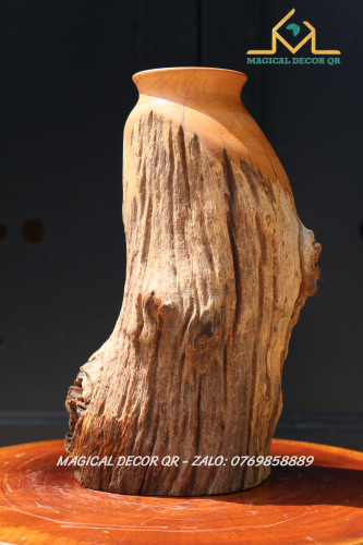 Bình gỗ dỗi 22 CT - lỗ to (14)