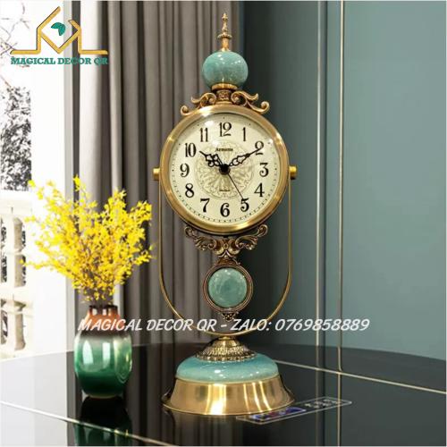 Đồng Hồ Bầu Dục Quả Lắc