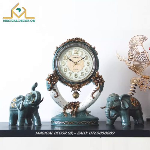 Set Đồng Hồ Voi Xanh