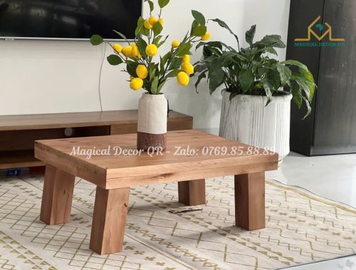 Bàn chữ nhật thấp 75x57x32